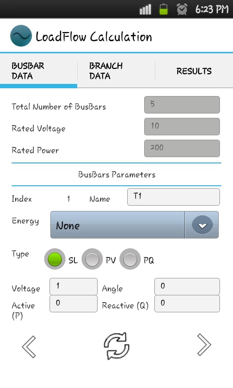 Power Flow Calculation截图4