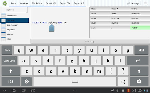 ProSQL DEMO - MySQL Client截图1