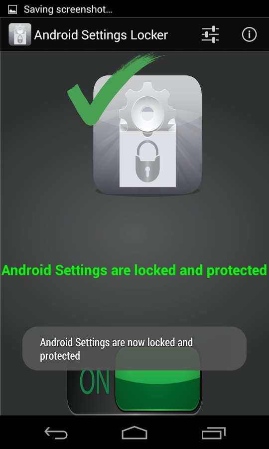 Android Settings Locker截图6