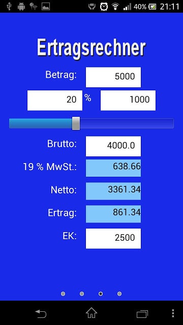 MwSt. und Rabatt Rechner截图9