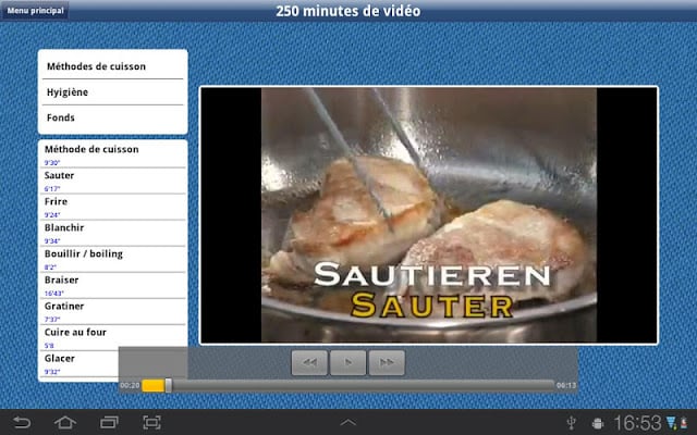 Bases de la cuisine, HD Lite截图1