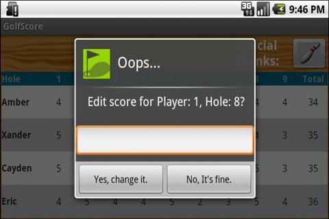 Golf Score截图2