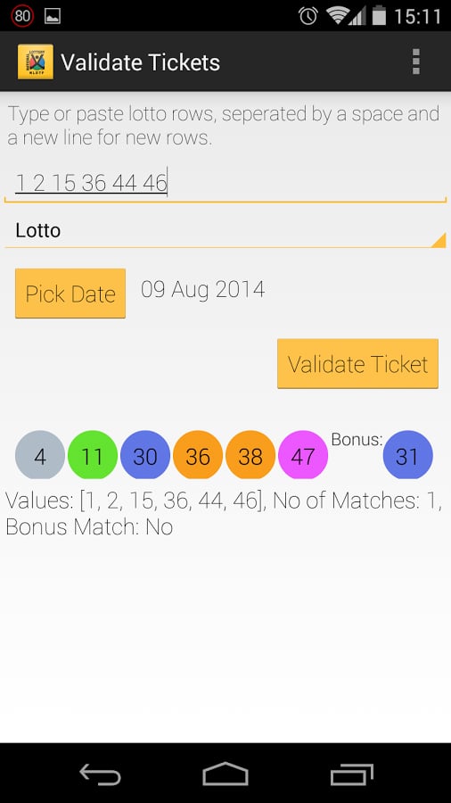 SA Lotto Results截图1