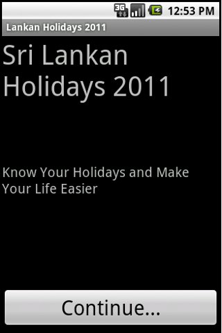 Lankan Holidays 2011截图3