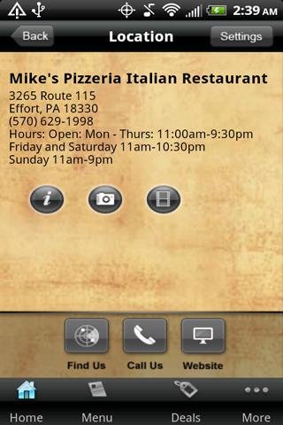 Mike's Pizzeria截图2