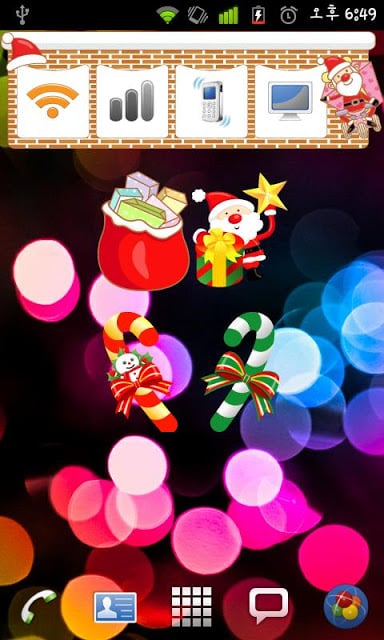 Christmas StickerWidget Fourth截图2