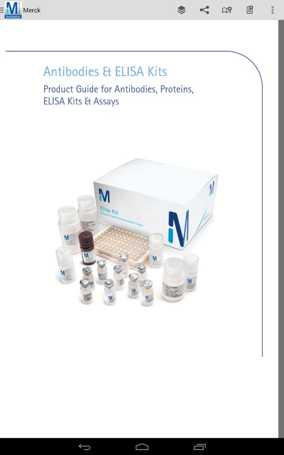 Merck Antibody Catalog截图2