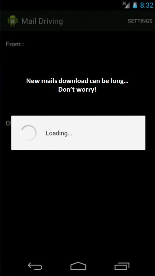 Mail driving Read mail &amp;...截图1
