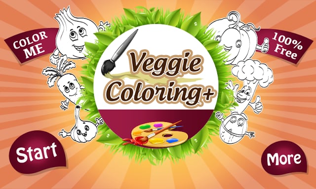 Veggie Coloring+截图1