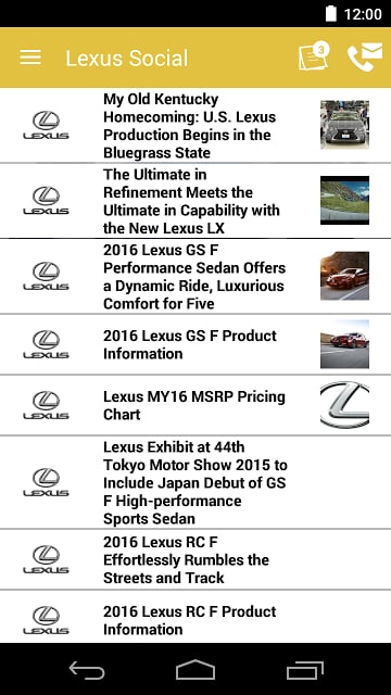 Longo Lexus DealerApp截图3