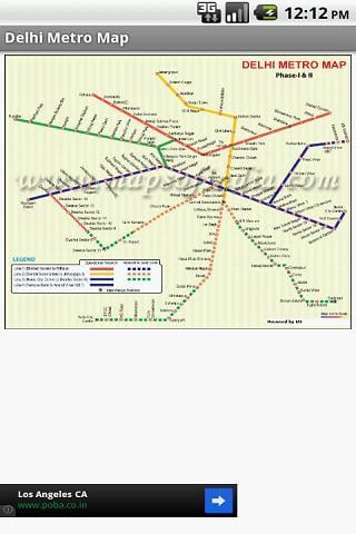 Delhi Metro Map截图1