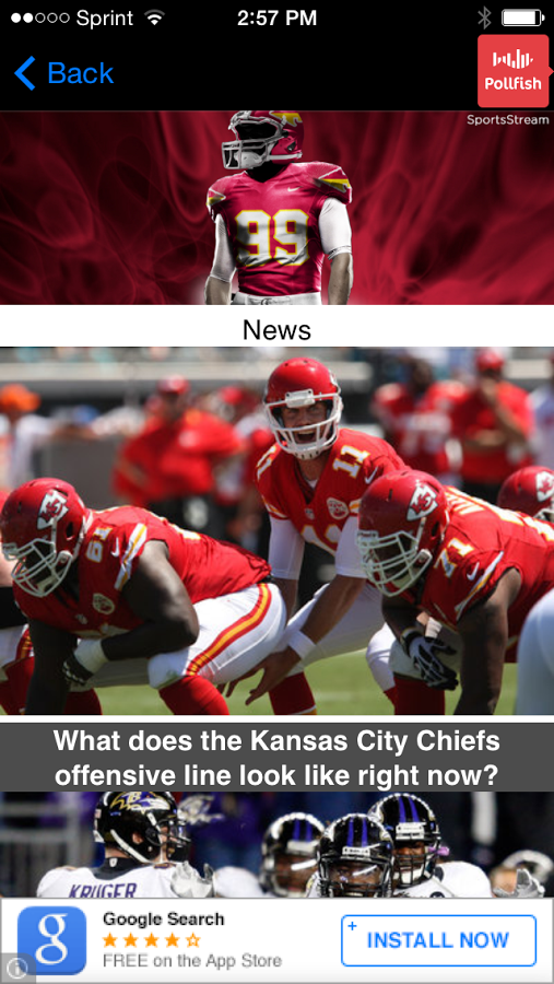 Kansas City Football STREAM截图9