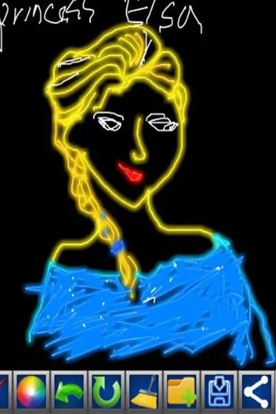 Kids Glow Paint : Doodle...截图3