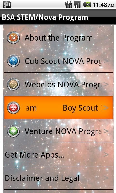 BSA STEM/Nova Program截图2