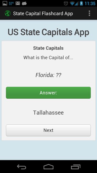 State Capital Flashcards Free截图2