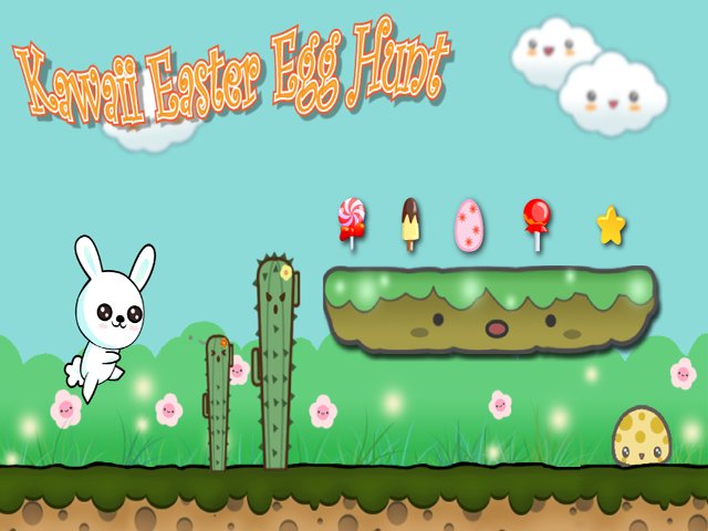 Kawaii Easter Egg Hunt Bunny截图1