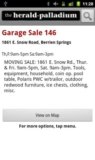 Herald Palladium Garage Sales截图1