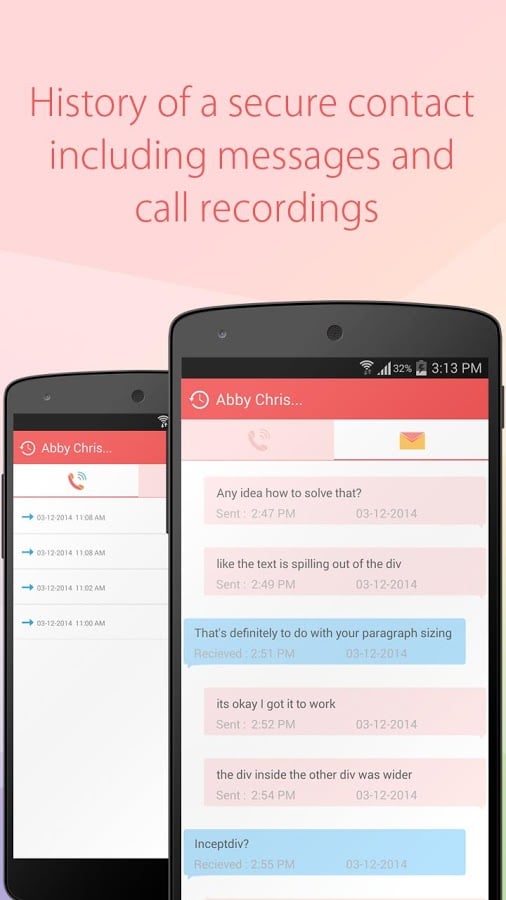 Hide SMS and Call Recorder截图3