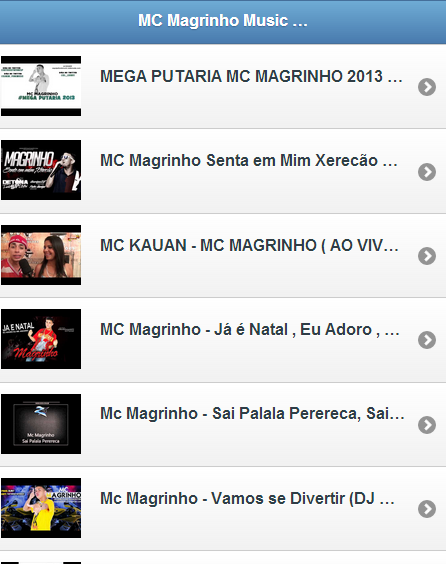 MC Magrinho Fans截图6