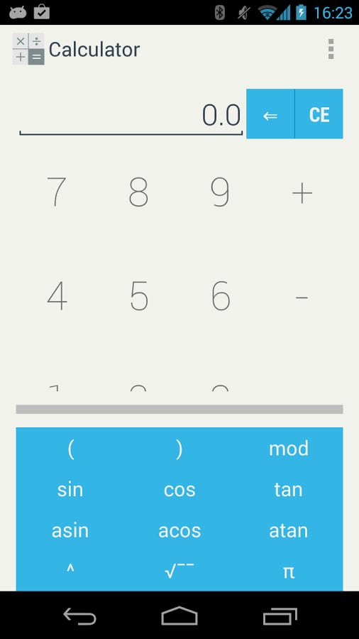 Calculator Flat截图2