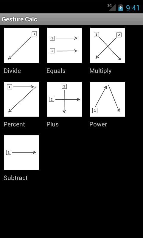 Gesture Calc截图3