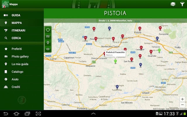 Pistoia Guida Verde Touring截图6