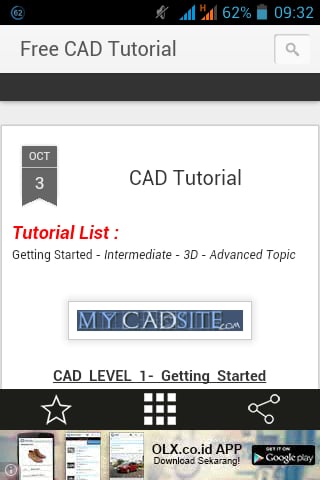 Free AutoCAD Tutorial截图2