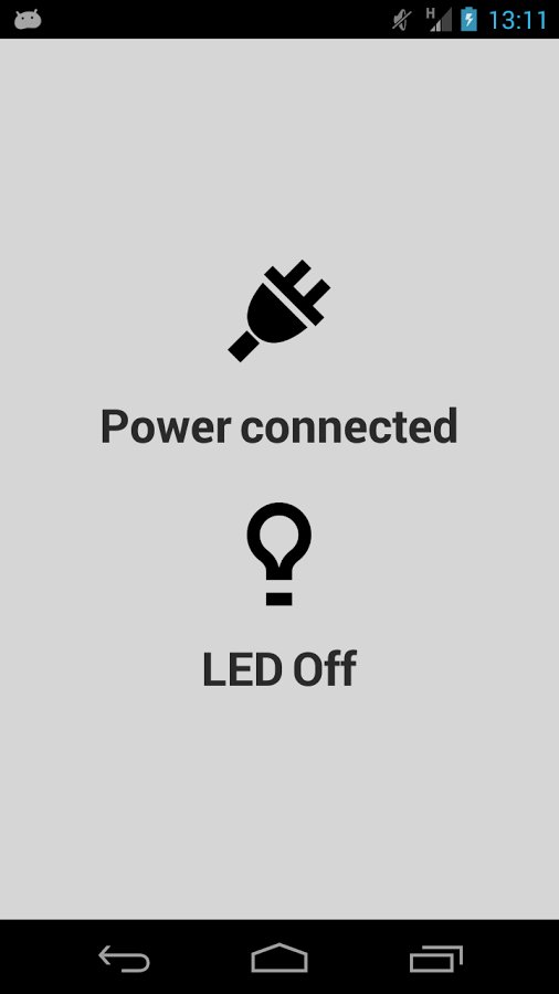 Power Connected LED Off截图3