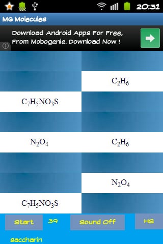 Molecules Memory Game截图2