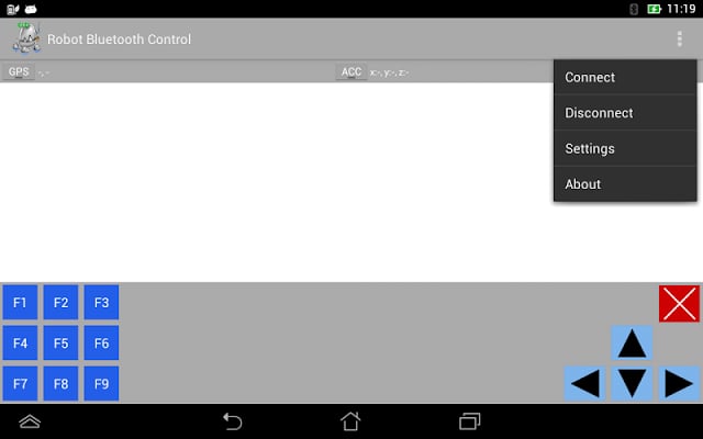 Robot Bluetooth Control截图2