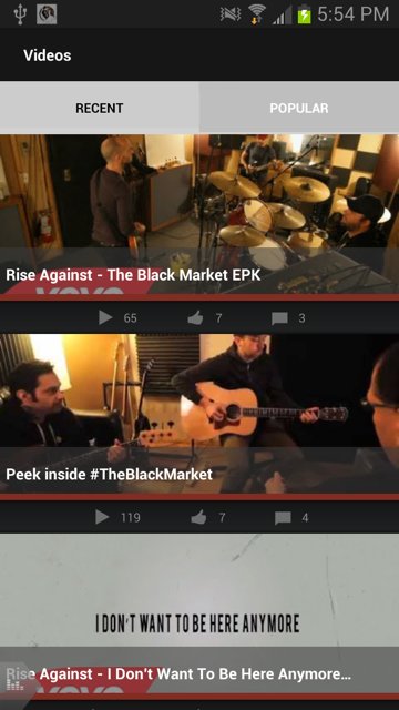 Rise Against Official App截图2