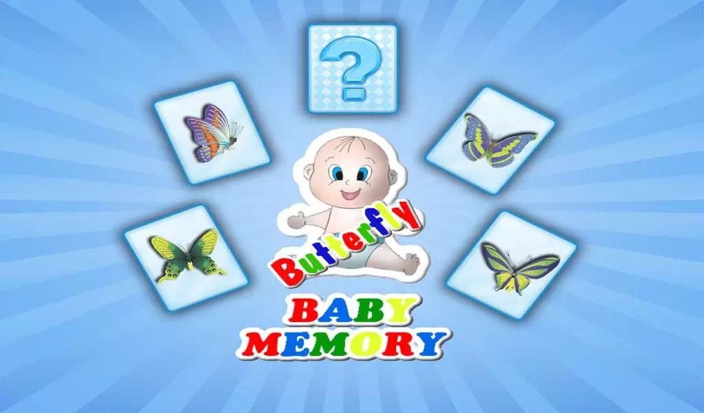 Baby Memory Butterfly Free截图8