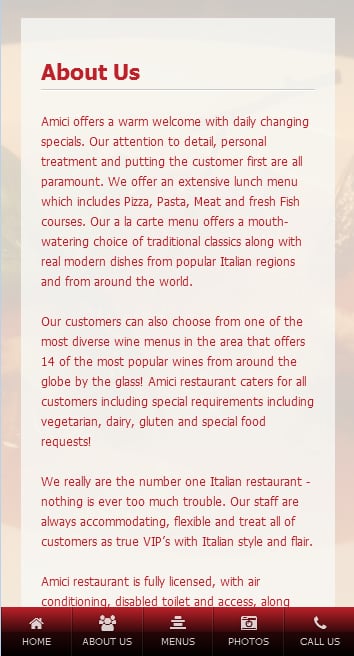 Amici Restaurant截图1