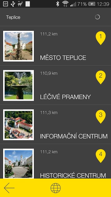 Teplice - audio tour截图4