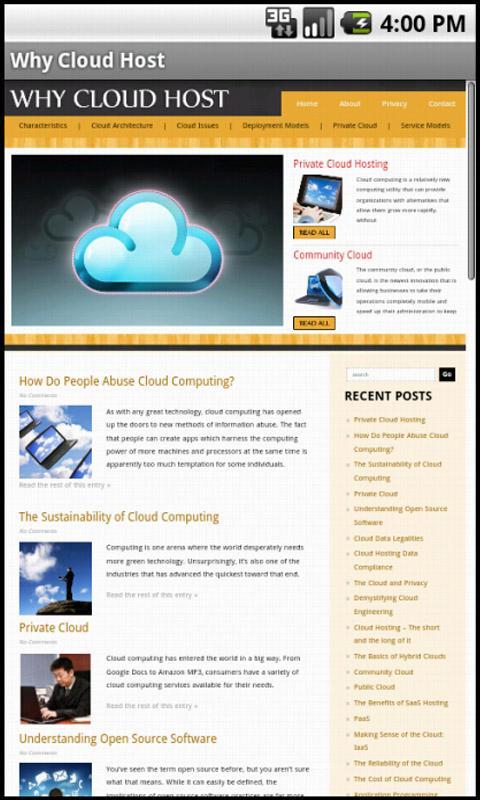 learn about cloud hostin...截图2