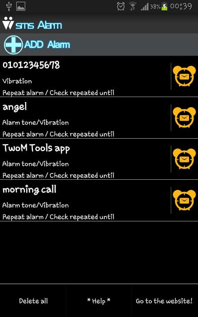 SMS Alarm(Important MSG)截图5