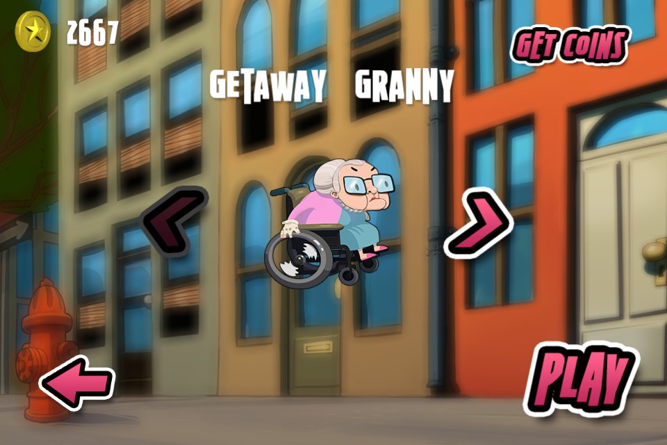 Getaway Granny -Free Angry Run截图4