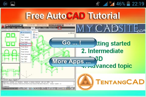 Free AutoCAD Tutorial截图3