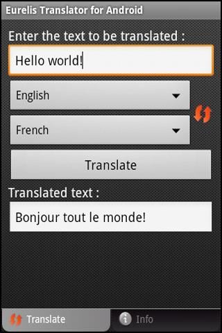 Traducteur Eurelis截图1