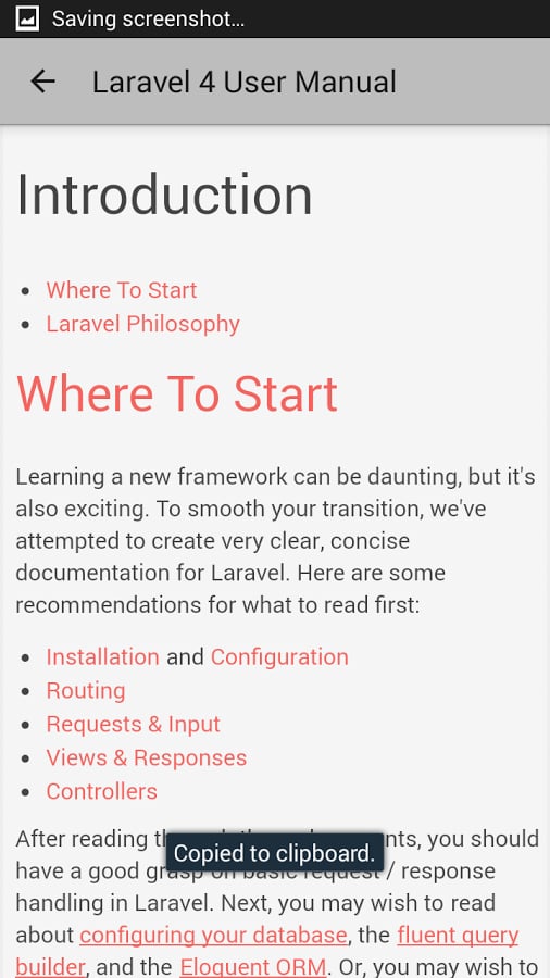 Laravel 4 user manual截图3