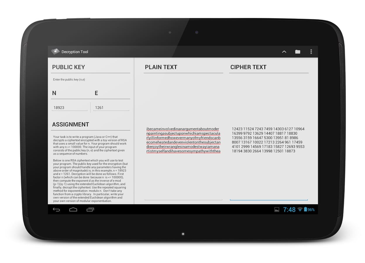 Toy RSA Decrypter截图6