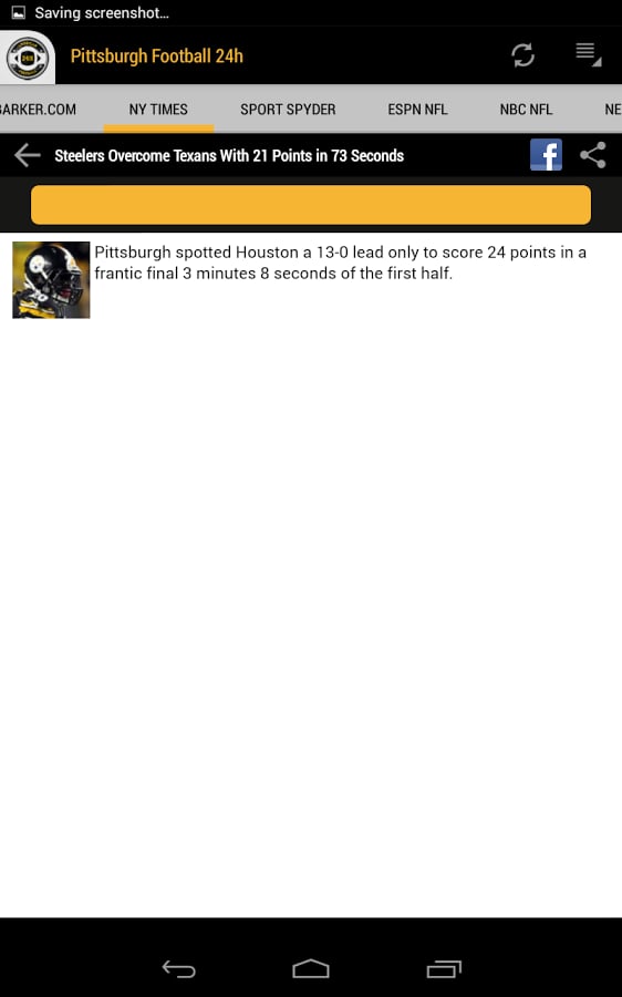 Pittsburgh Football 24h截图5