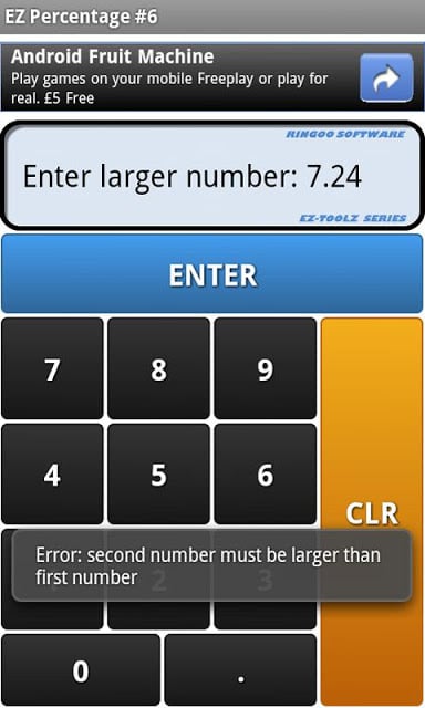 EZ Percent #6 for Android.截图2