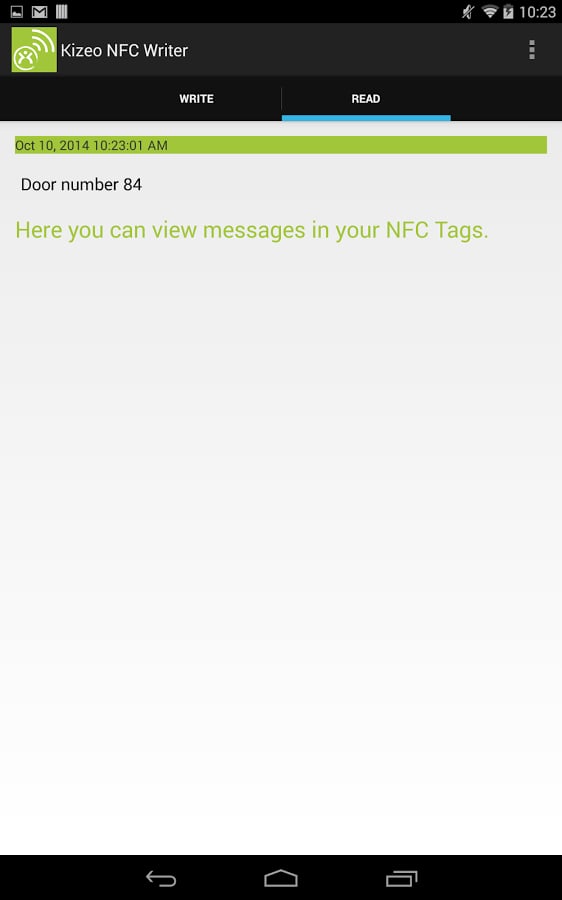 Kizeo NFC Writer截图1