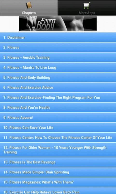 Fitness Body Free截图2