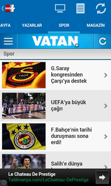 Vatan Gazetesi Droid截图4