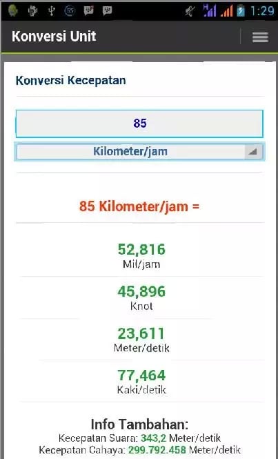 Konversi Unit Satuan截图5