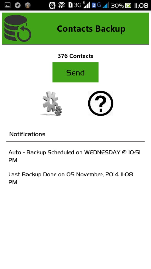 Backup Contact截图1