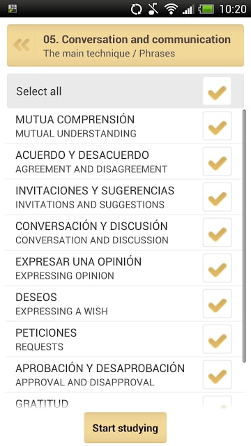 QuickTeacher Spanish Language截图2