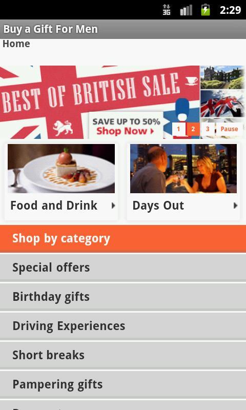 Buy a Gift for MEN (UK)截图2